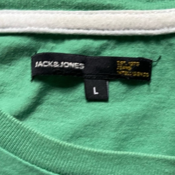 [Jack & Jones] Green T-shirt L - Picture 2 of 3